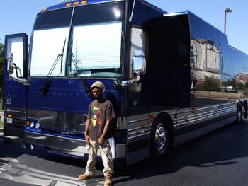 The first tour bus we had
You ready for the ride?
