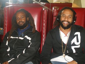 About to do a show in London w Kymani Marley
