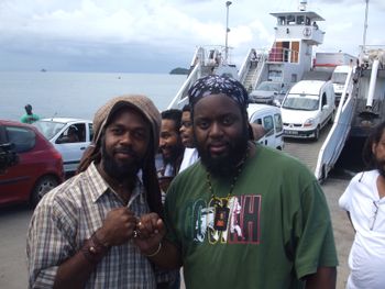 Rest in Power Peetah Morgan
of Morgan Heritage,
Tour off the coast of Africa
