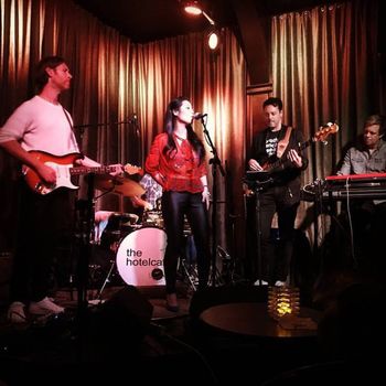 Live at Hotel Cafe with Nir Felder, Blair Sinta (not shown), Sean Hurley and Jeff Babko

