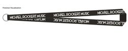 Michael Rockert Music Key Ring Lanyard