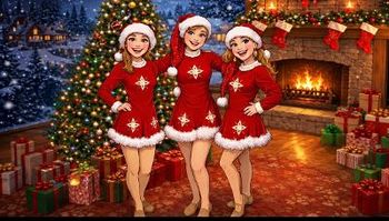 The Cartoon version of our SWeetWater Dancers

