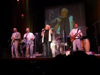 Gaylon sings 'My Girl' with his dear friends The Embers.
