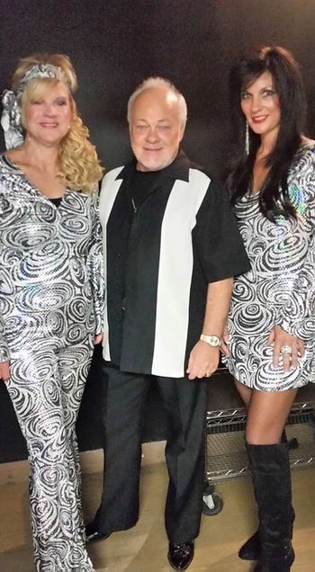 Back Stage just before our first and Sold-Out Beach & Oldies Show
