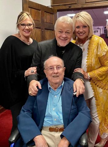 He was one of our biggest fans, and we loved him dearly. Mr. Woodrow Anderson. He served in the Navy and was on the boat to watch the Emperor of Japan sign the declaration of surrender.
