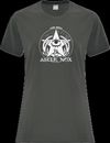Soft Grey Fitted Ladies Tees