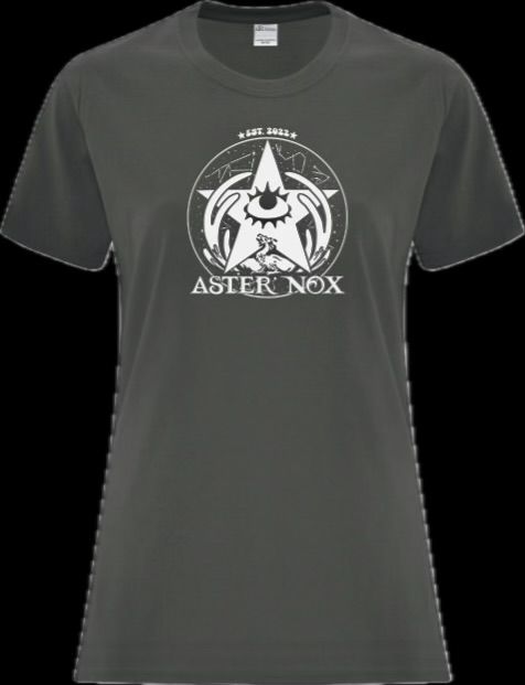 Soft Grey Fitted Ladies Tees