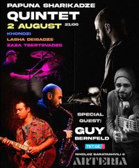 w/ Papuna Sharikadze Quintet ft. Guy Bernfeld