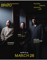 Thursday selector sessions
