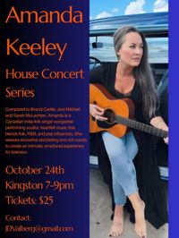 Amanda Keeley ~ House Concert