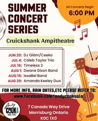 Amanda Keeley Live @ Cruickshank Amphithéâtre 