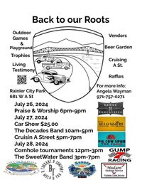 "Back to Our Roots" Car Show & Community Event