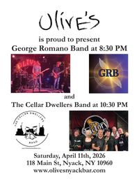 The Cellar Dwellers Band with George Romano Band Live