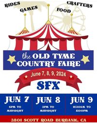 the OLD TYME COUNTRY FAIRE