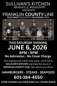 Franklin County Line at Sullivan's Kitchen