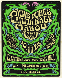Annie Dukes w/ Grizzlies, Marou, Gamma Rage