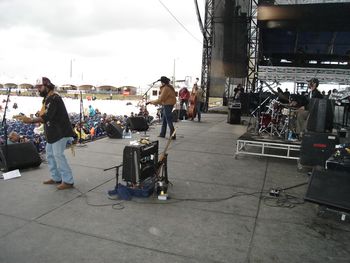 On the mainstage at Big Valley Jamboree, Camrose, Alberta
