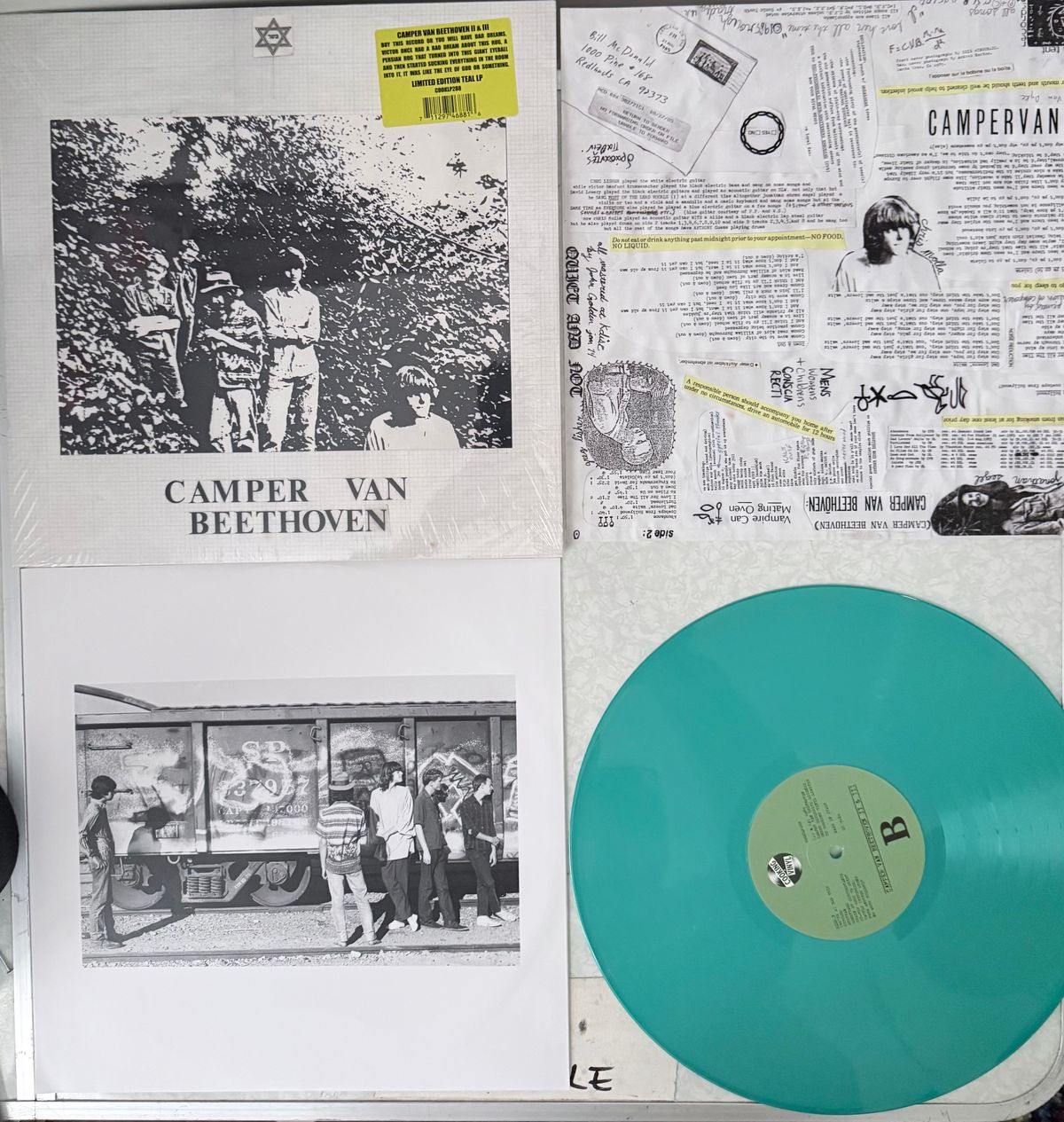Camper Van Beethoven's II & III 40th Anniversary Edition Vinyl