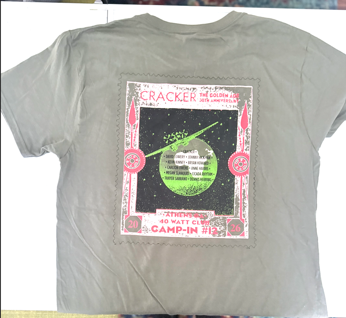 Golden Age 30th Anniversary - Camp In #12 T-shirt