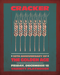 Cracker- 30 Years of "The Golden Age" - Variety Playhouse 
