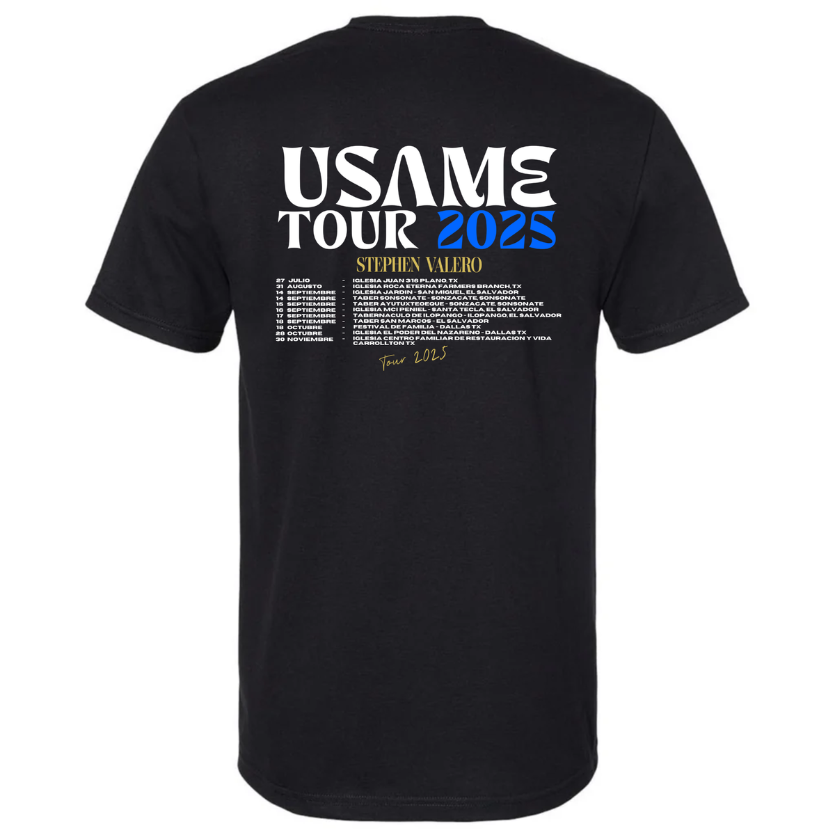 Usame Tour 2025 T-Shirt