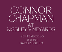 Connor Chapman at Nissley Vineyard