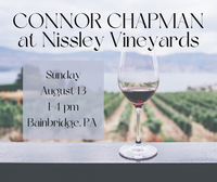 Connor Chapman at Nissley Vineyard