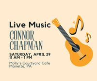 Connor Chapman at Molly's Courtyard Cafe