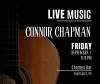 Connor Chapman at Champs Bar