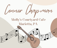 Connor Chapman at Molly's Courtyard Cafe