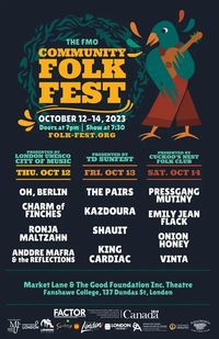 Folk Music Ontario Community Folk Festival