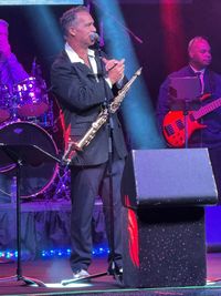 Darren Motamedy with Billie Cole
