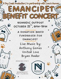 Bryan Rader Benefit for Emancipet