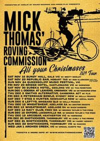 Supporting Mick Thomas' Roving Commission