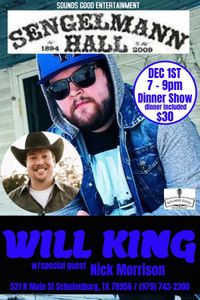 Will King with Special Guest Nick Morrison