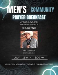 Men's Community Prayer Breakfast w/ Comedy by Nick Morrison