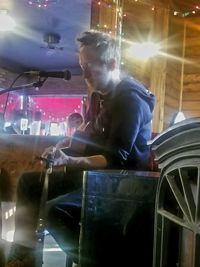 Martin Devaney at Sir Ben's