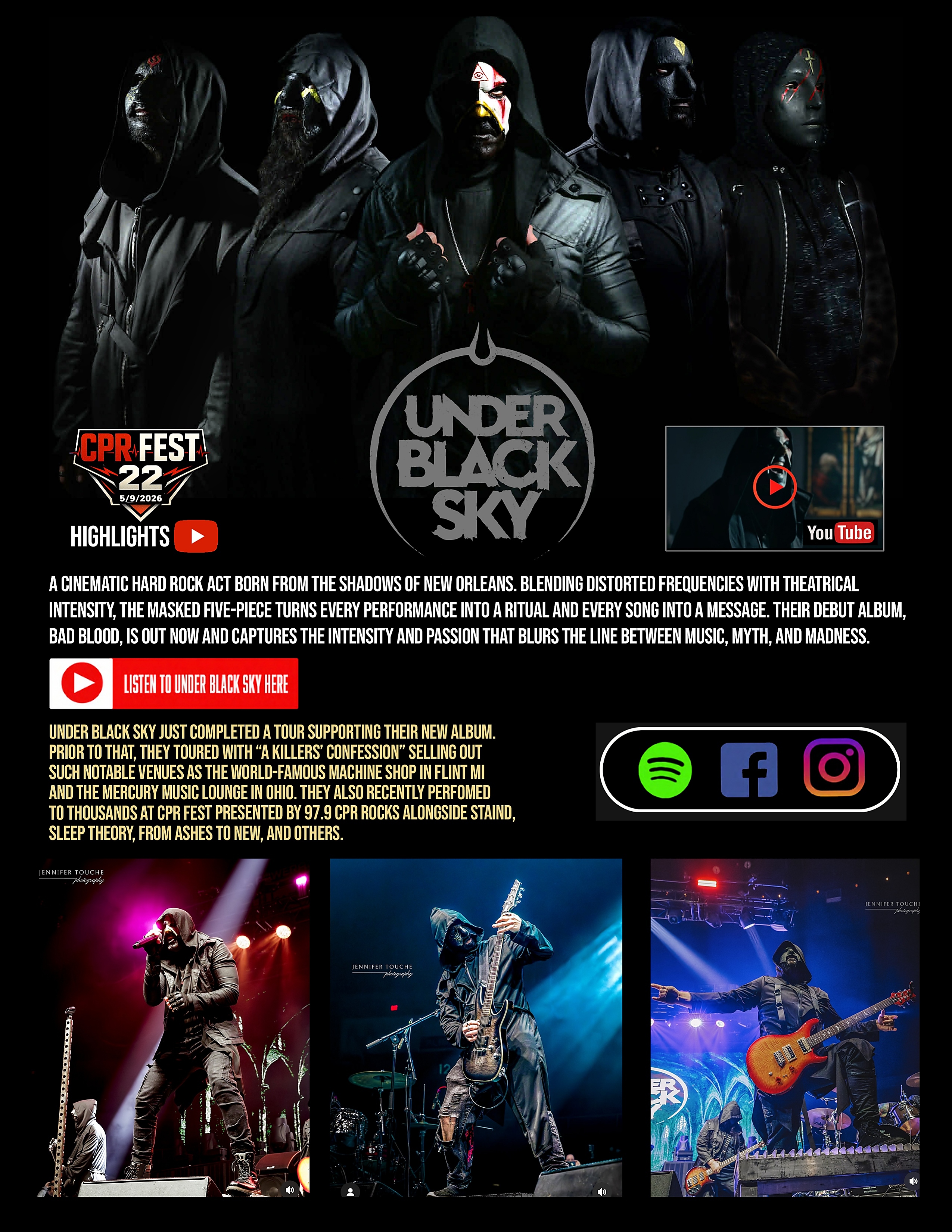 Under Black Sky 2026 One Sheet