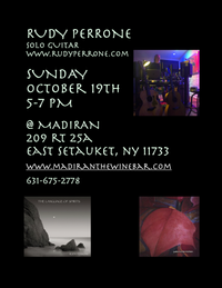 RUDY PERRONE / SOLO GUITAR ( Click for venue link)