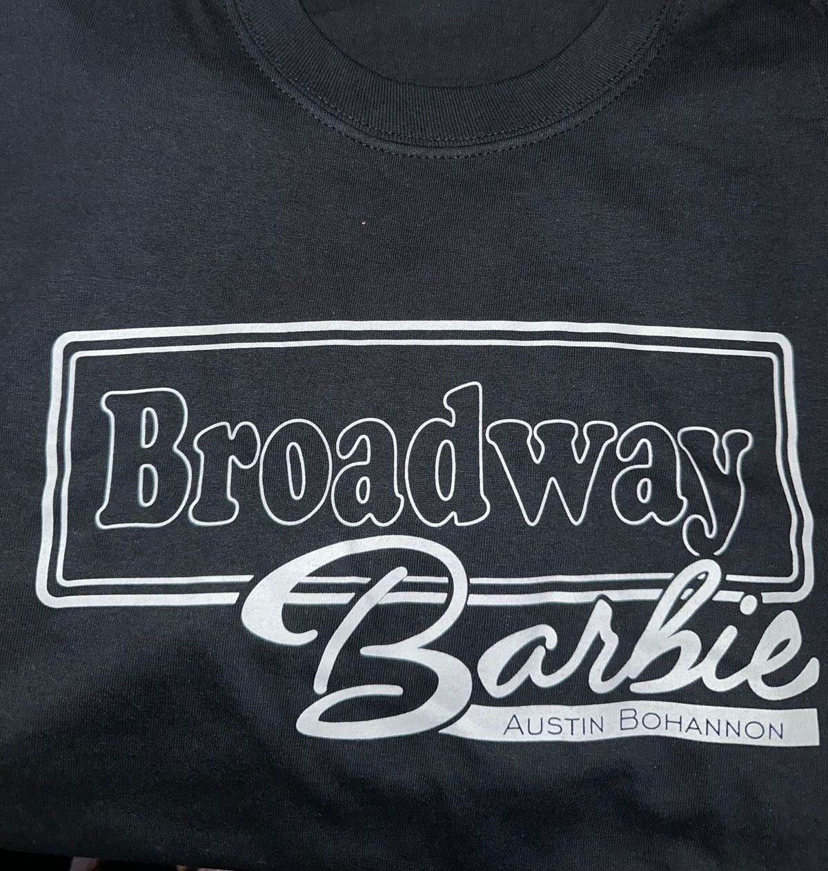 BLACK "BROADWAY BARBIE" T-SHIRT