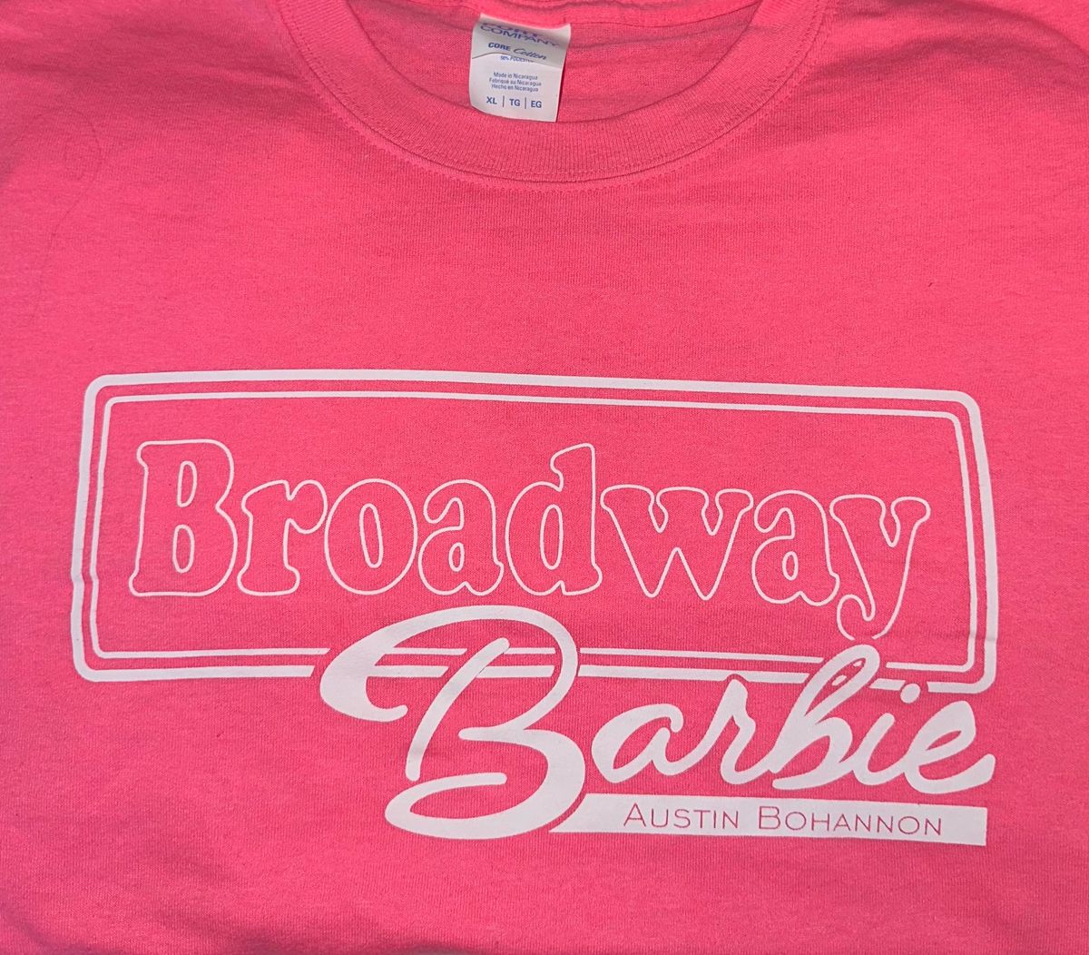 PINK "BROADWAY BARBIE" T-SHIRT