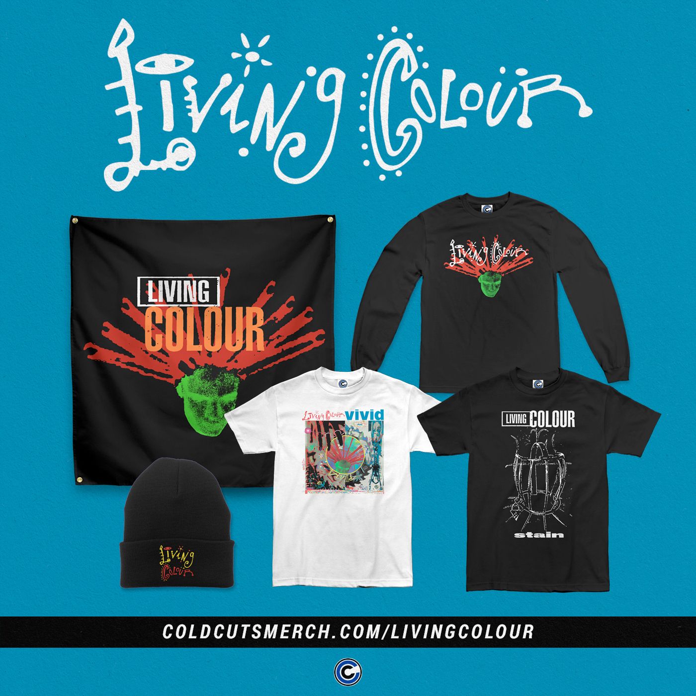 New Living Colour Merch!