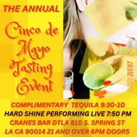 Annual Cinco de Mayo Tasting Event at Cranes Bar in downtown LA