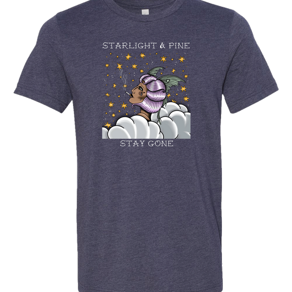 Stay Gone Unisex T - Heather Midnight Navy