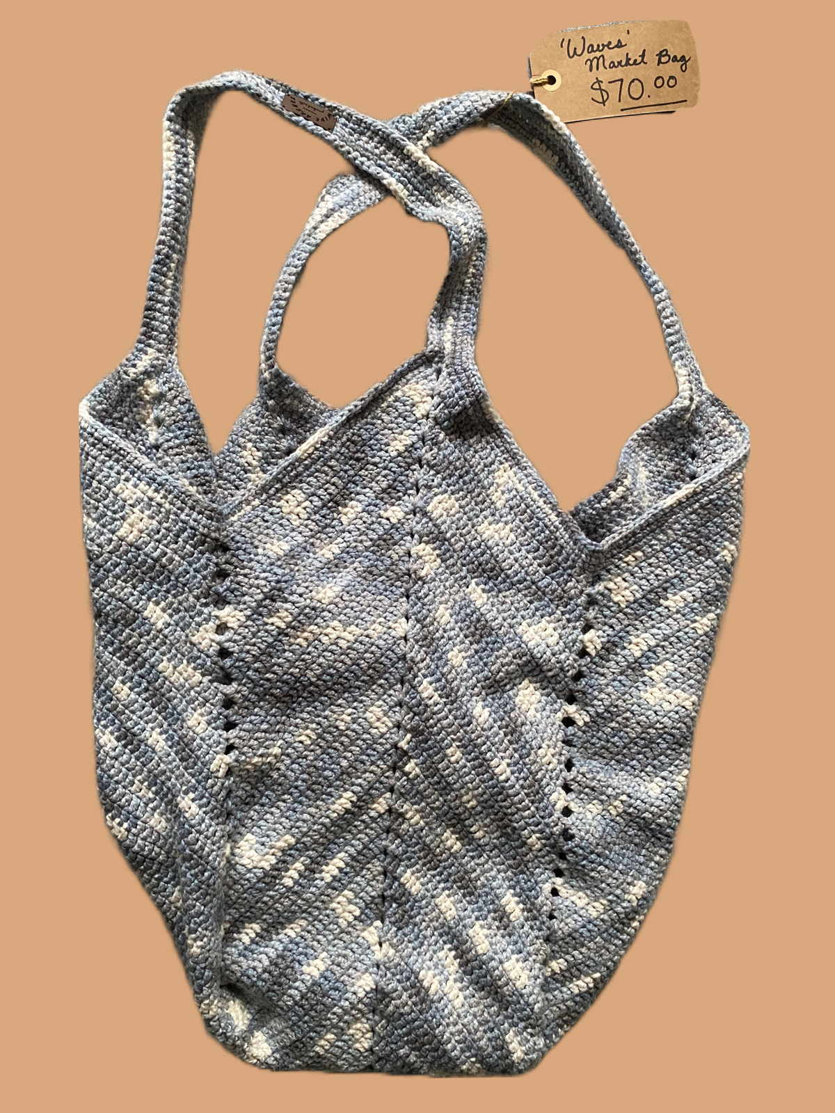 "Waves" Market Bag
