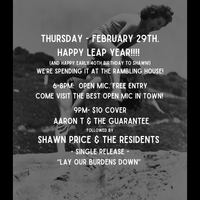 Single release party (and 40th birthday) - With Aaron T and The Guarantee