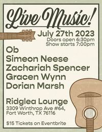 Live Music!