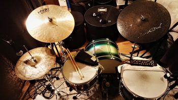 Drum recording for debut album
