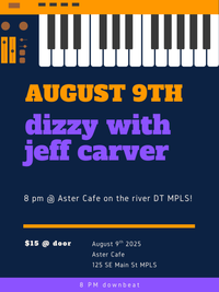 Dizzy with Special opening act Jeff Carver