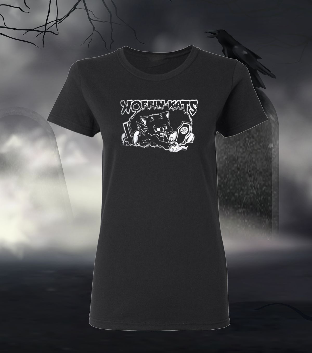 KK -  LADIES Cut BabyKat Tee